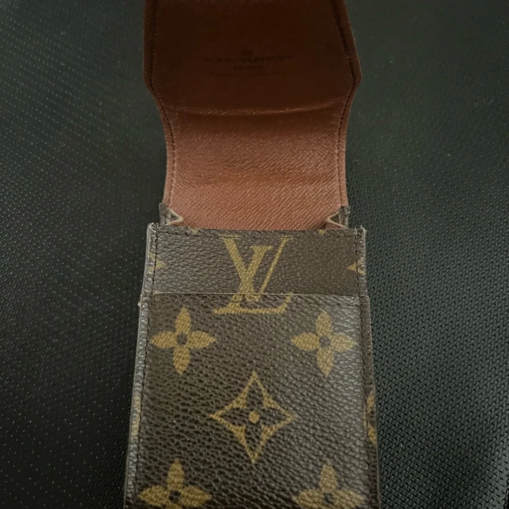 Louis Vuitton Brown Monogram Case with card holder